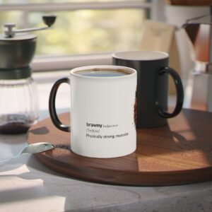 🦁 Brawny Magic Mug — Strength Revealed