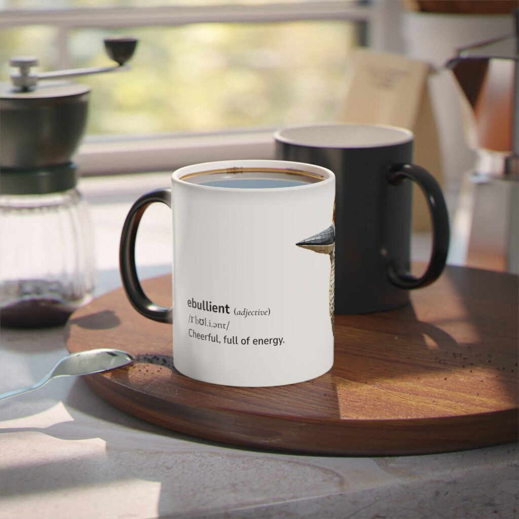 🐦 Ebullient Magic Mug — Joy in Every Sip